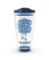 Tervis Tumbler North Carolina Tar Heels 24 oz Tradition Classic Tumbler In Clear,navy