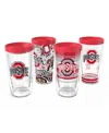 Tervis Tumbler Ohio State Buckeyes Four-pack 16oz. Classic Tumbler Set In No Color