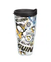 Tervis Tumbler Pittsburgh Penguins 24 oz All Over Classic Tumbler In Black