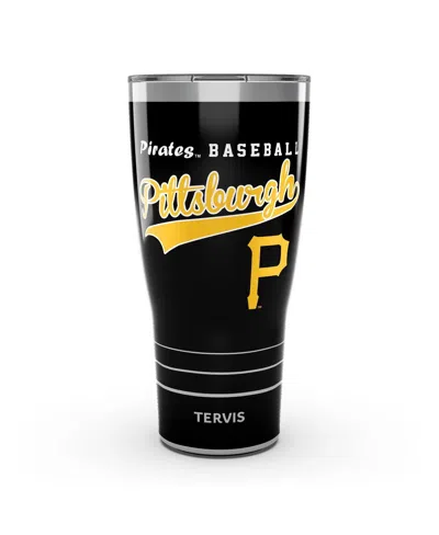 Tervis Tumbler Pittsburgh Pirates 30 oz Vintage-like Stainless Steel Tumbler In Black