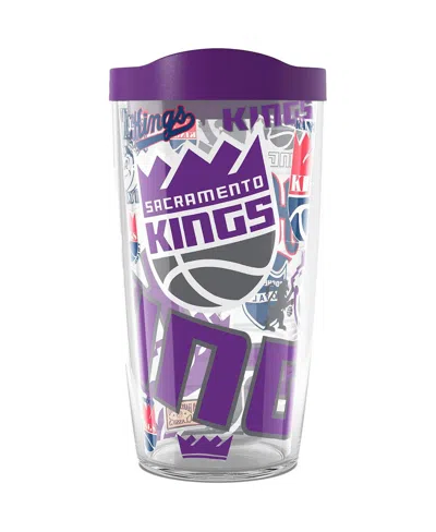 Tervis Tumbler Sacramento Kings 16 oz Allover Classic Tumbler In Purple