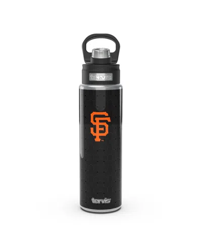 Tervis Tumbler San Francisco Giants 24 oz Weave Stainless Steel Wide Mouth Bottle In Black
