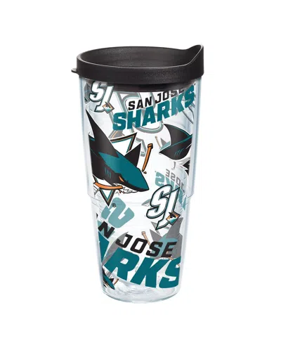 Tervis Tumbler San Jose Sharks 24 oz All Over Classic Tumbler In Multi
