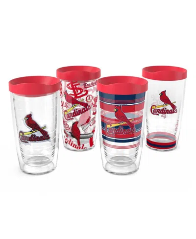Tervis Tumbler St. Louis Cardinals Four-pack 16oz. Classic Tumbler Set In No Color