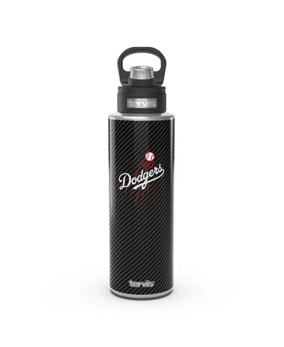 Tervis Tumbler Tervis Los Angeles Dodgers 40oz. Carbon Fiber Wide Mouth Water Bottle In Transparent