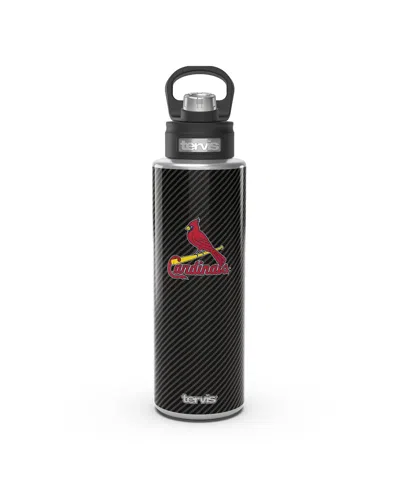 Tervis Tumbler Tervis St. Louis Cardinals 40oz. Carbon Fiber Wide Mouth Water Bottle In Transparent