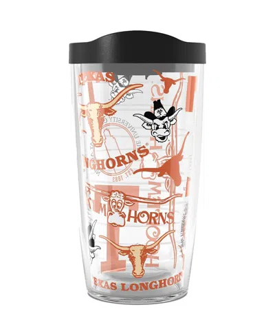 Tervis Tumbler Texas Longhorns 16 oz Allover Classic Tumbler In Clear