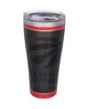 Tervis Tumbler Toronto Raptors 30 oz Blackout Stainless Steel Tumbler In Black