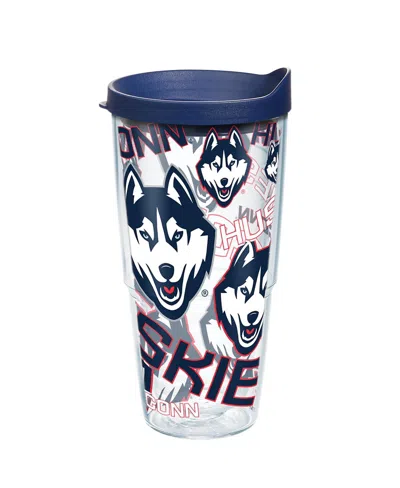 Tervis Tumbler Uconn Huskies 24 oz All Over Classic Tumbler In Blue