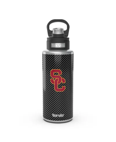 Tervis Tumbler Usc Trojans 32oz. Carbon Fiber Wide Mouth Water Bottle In No Color