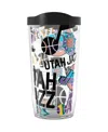 Tervis Tumbler Utah Jazz 16 oz Allover Classic Tumbler In Multi