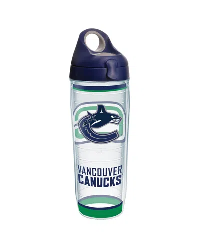 Tervis Tumbler Vancouver Canucks 24 oz Tradition Classic Water Bottle In Clear,navy