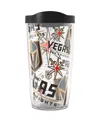Tervis Tumbler Vegas Golden Knights 16 oz Allover Classic Tumbler In Black
