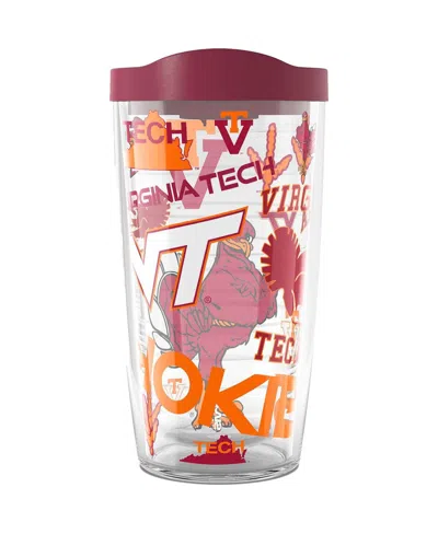 Tervis Tumbler Virginia Tech Hokies 16 oz Allover Classic Tumbler In Multi