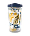 Tervis Tumbler West Virginia Mountaineers 16 oz Allover Classic Tumbler In Multi
