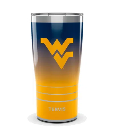 Tervis Tumbler West Virginia Mountaineers 20 oz Ombre Stainless Steel Tumbler In Orange,navy