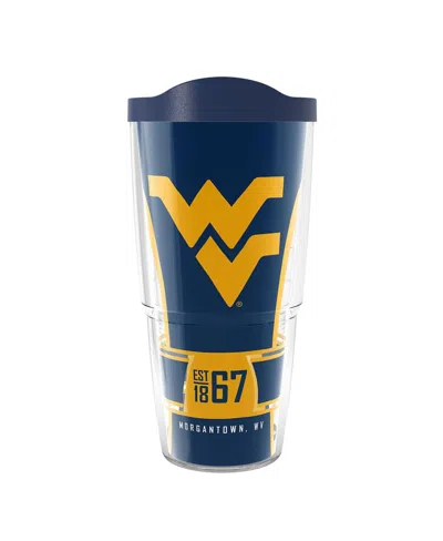 Tervis Tumbler West Virginia Mountaineers 24 oz Spirit Classic Tumbler In Blue,yellow