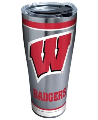 Tervis Tumbler Wisconsin Badgers 30oz Tradition Stainless Steel Tumbler In Silver