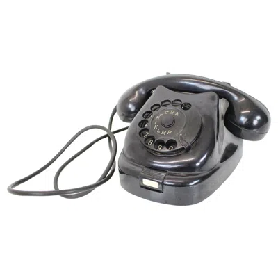 Pre-owned Tesla Mid-century Functional  Phone 1961, ?eskoslovensko In Gray