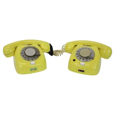 Pre-owned Tesla Mid-century Functional  Phone 1974, ?eskoslovensko In Green