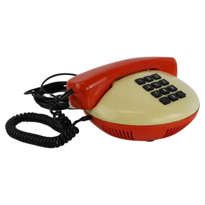 Pre-owned Tesla Mid-century Functional  Phone 1982, Czechoslovakia In Sand