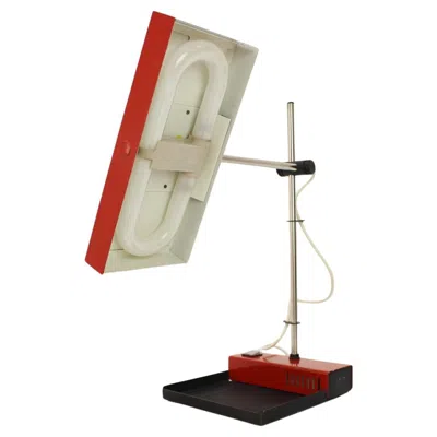 Pre-owned Tesla Table Lamp By Josef Mára, For , 1990s, Czechoslovakia In Sand