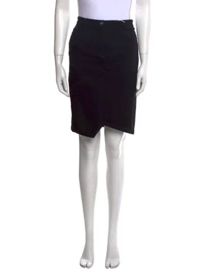 Pre-owned Tess Giberson Knee-length Skirt In Black