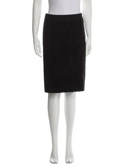 Pre-owned Tess Giberson Knee-length Skirt In Black