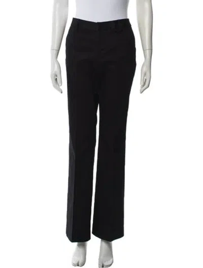 Pre-owned Tess Giberson Wide Leg Pants In Black