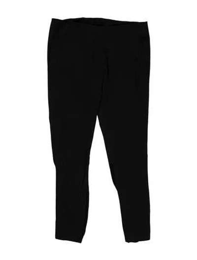 Pre-owned Tess Giberson Wool Skinny Leg Pants In Black