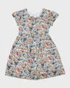 Tessa James Girl's Emma Dainty Floral-print Dress In Multi Floral