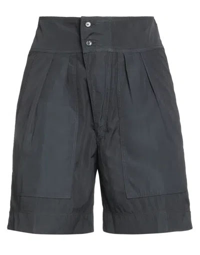 Tessa . Woman Shorts & Bermuda Shorts Black Size 6 Cotton