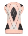 Tessa . Woman Sweater Pink Size Xs Mohair Wool, Polyamide, Wool In Pink
