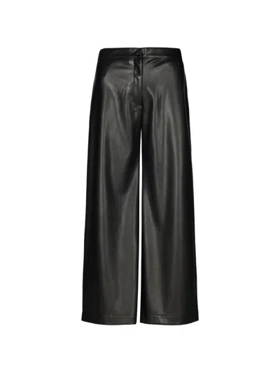 Tessitura A-line Palazzo Pants In Black