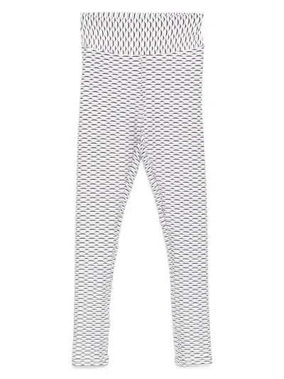 Tessitura Body Couture 3d Leggings In White