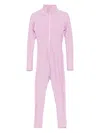Tessitura Body Couture 3d Move Jumpsuit In Pink