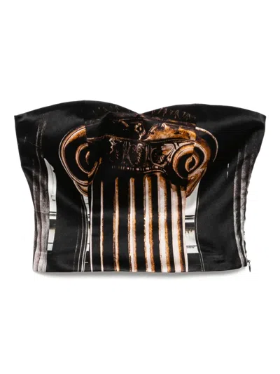 Tessitura Body Couture Column Top In Black