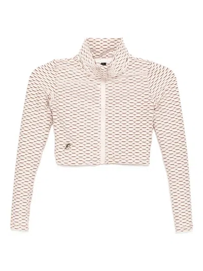 Tessitura Body Couture Fully Pleated Jacket In Neutral