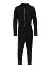 Tessitura Body Couture Fully Pleated Jumpsuit In Black