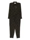 Tessitura Body Couture Golden Hour Jumpsuits In Black