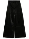 Tessitura Body Couture Large Croc Pants In Black