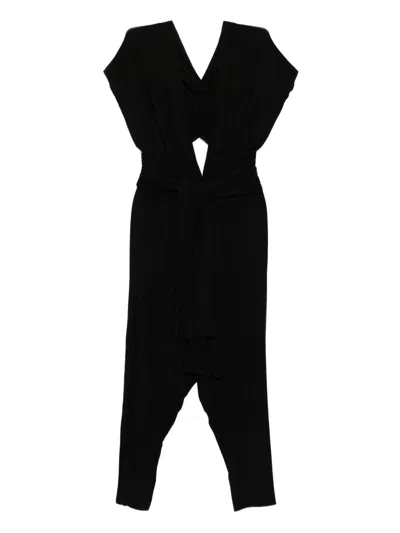 Tessitura Body Couture Multi-way Jumpsuit In Black