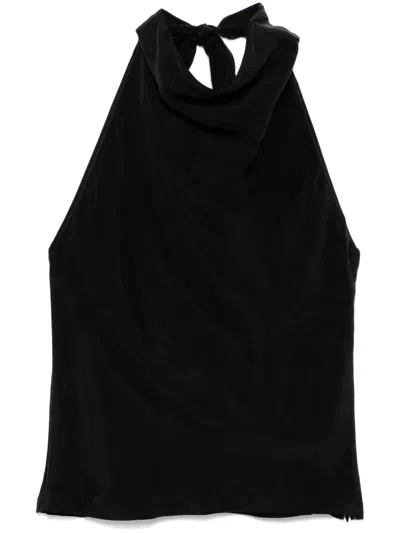 Tessitura Body Couture Strapless Top In Schwarz