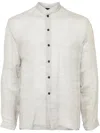 Tessitura Body Couture Stripes Shirt In Grey