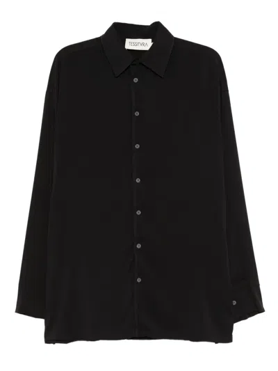 Tessitura Body Couture The Fringe Shirt In Black