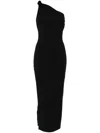 Tessitura Body Couture Twisted Dress In Black