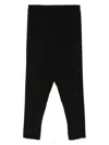 Tessitura Body Couture Viscose Trousers In Black