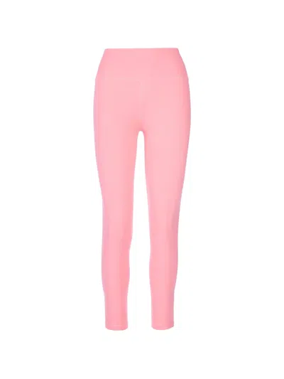 Tessitura Cross Performance Leggings In Pink