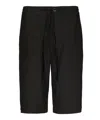 Tessitura Men's Bermuda Low Black In Black