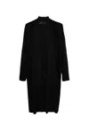 Tessitura Men's Black Cardigan In Black